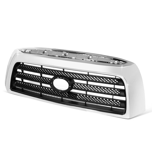 PARRILLA GRILLE - TY TUNDR '07-'13/ GRILLE ASS'Y 07-09/ MAT-BLACK W/CHROME FRAME