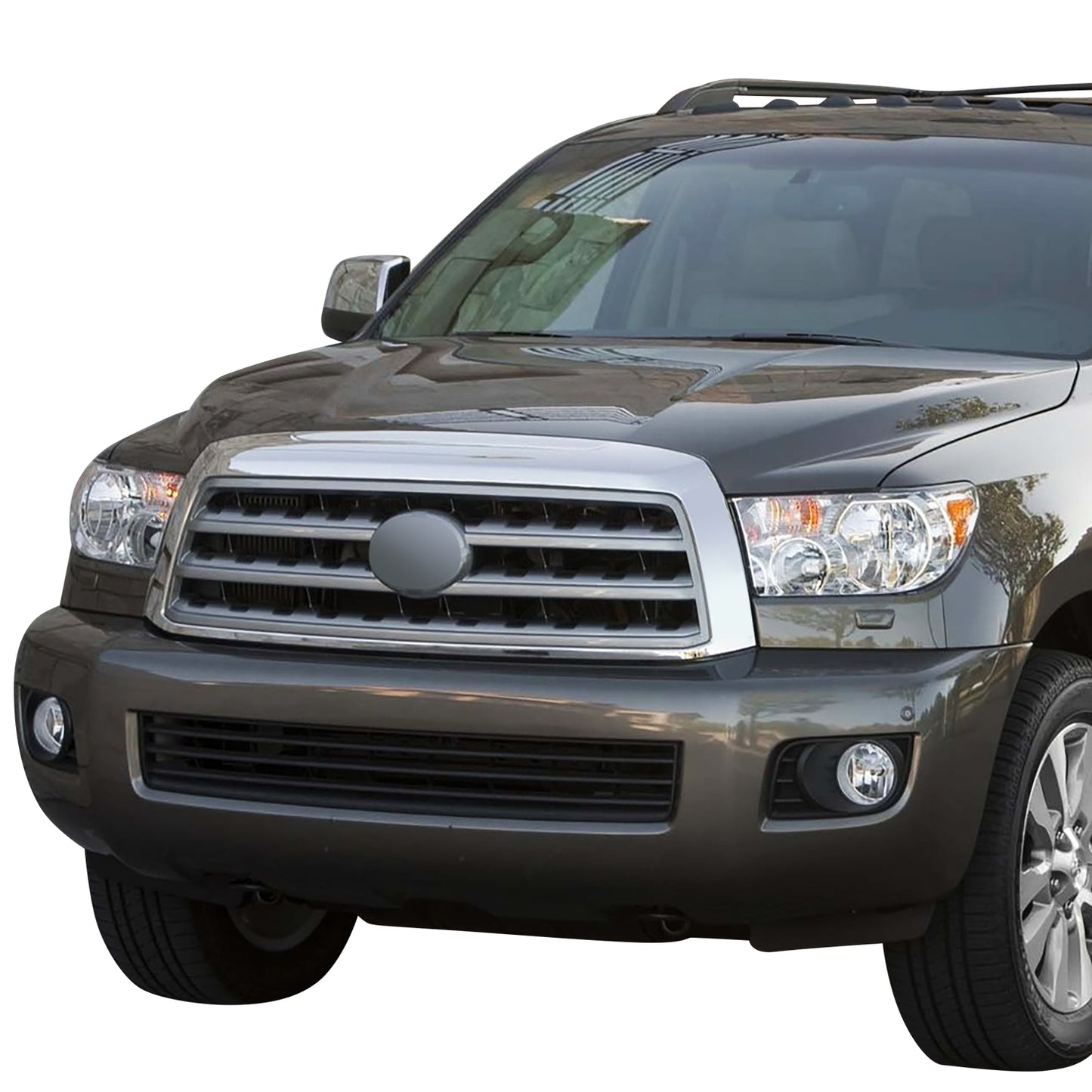 PARRILLA GRILLE - TY SQOIA 08-17/18-21/ GRILLE ASS'Y/ CHROME/GRAY/ W/O SPORT PKG (SR5)//PARTS.NO,TO1200331//OEM NO,531000C200