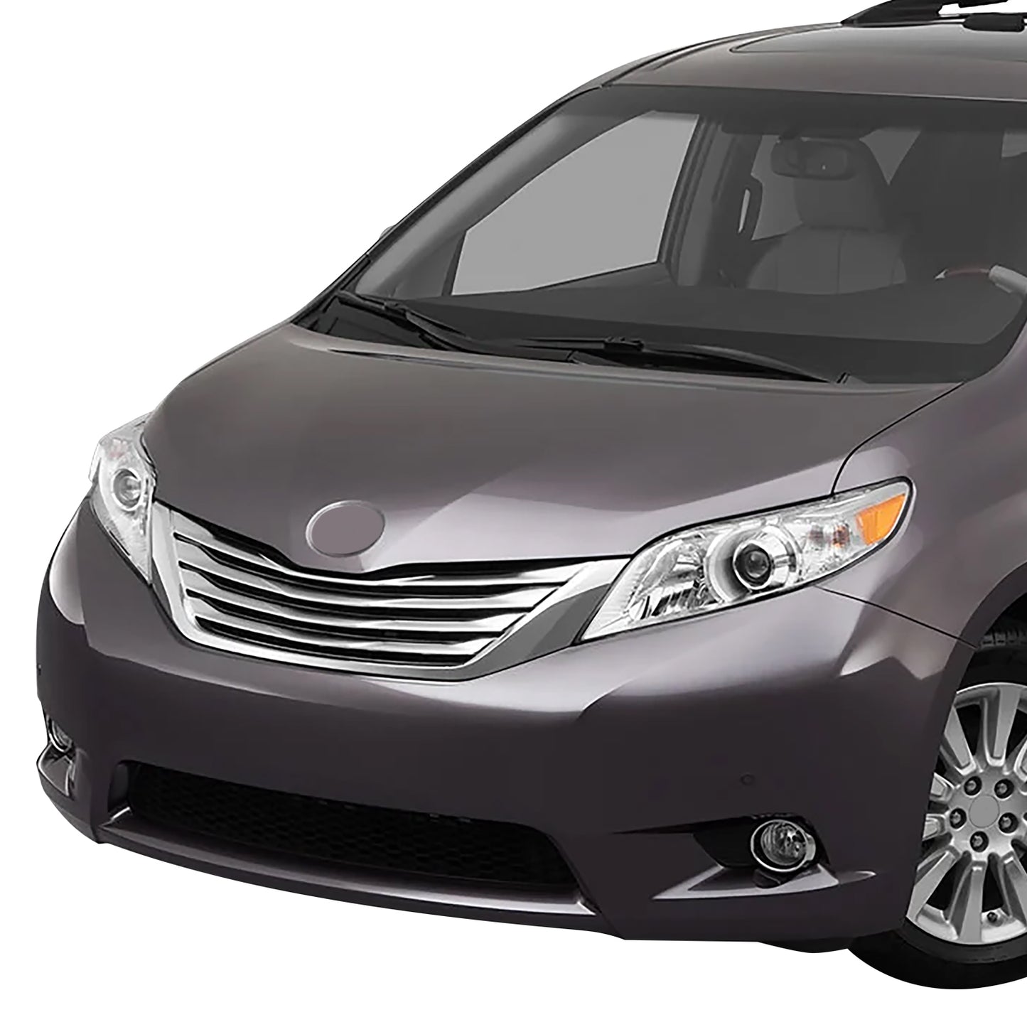 PARRILLA GRILLE - TY SIENA '11-'17/'18-'20/ GRILLE ASS'Y 11-12/ GRAY W/CHROME MLDG/ W/O RADAR CRUISE CONTROL/ W/PREMIIM PKG (LIMITED/XLE)//PARTS.NO,TO1200335//OEM NO,5310108100