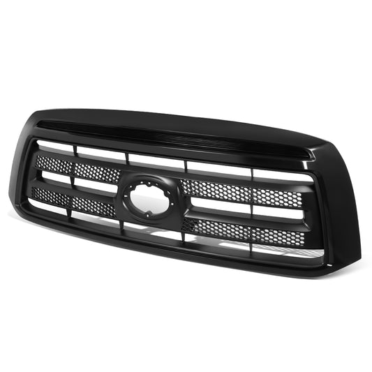 PARRILLA GRILLE - TY TUNDR '07-'13/ GRILLE ASS'Y 10-13/ MAT-BLACK W/BLACK MLDG/ (W/O ROCK W/O SPORT PKG)/ (W/CHROME BUMPER)(SR5)