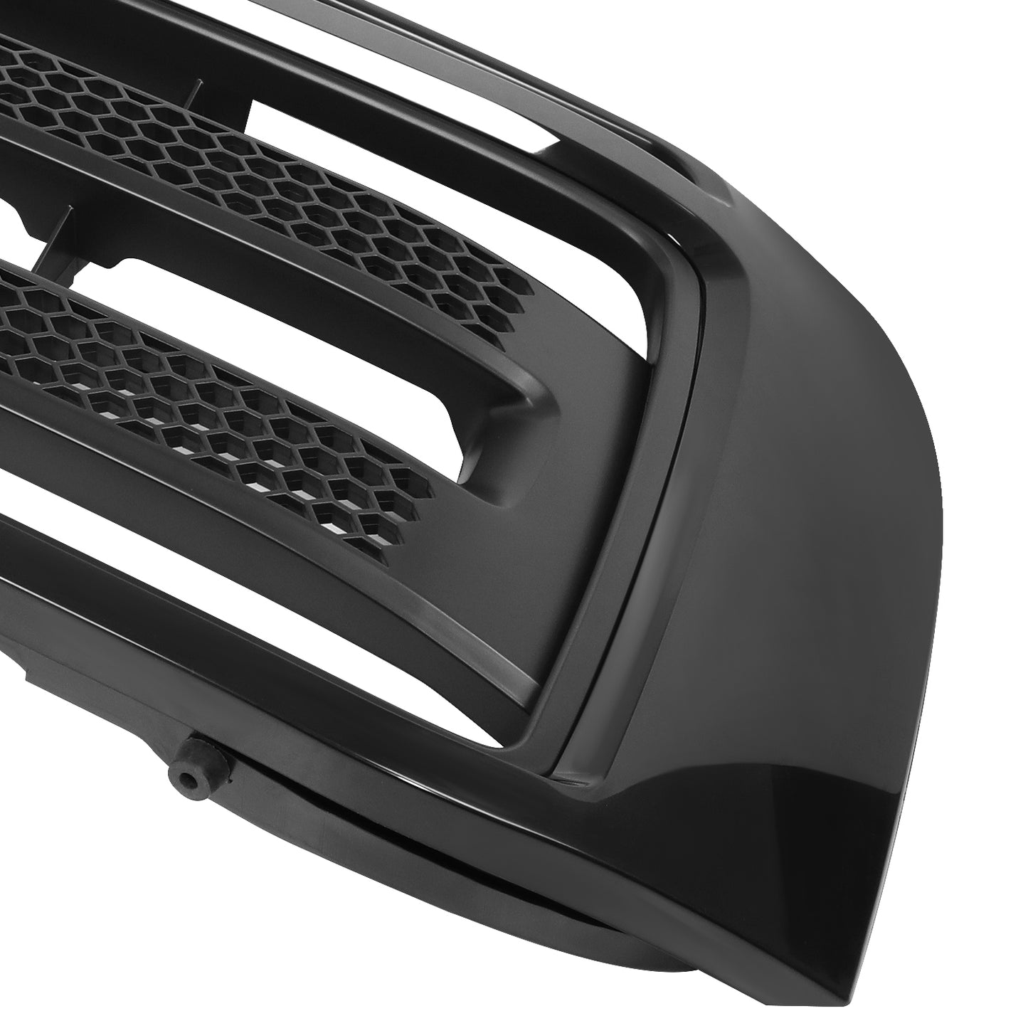 PARRILLA GRILLE - TY TUNDR '07-'13/ GRILLE ASS'Y 10-13/ MAT-BLACK W/BLACK MLDG/ (W/O ROCK W/O SPORT PKG)/ (W/CHROME BUMPER)(SR5)