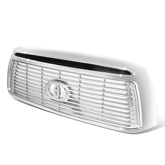PARRILLA GRILLE - TY TUNDR '07-'13/ GRILLE ASS'Y 10-13/ CHROME/SATIN NICKEL/ (W/O ROCK W/O SPORT PKG)/ (LIMITED)