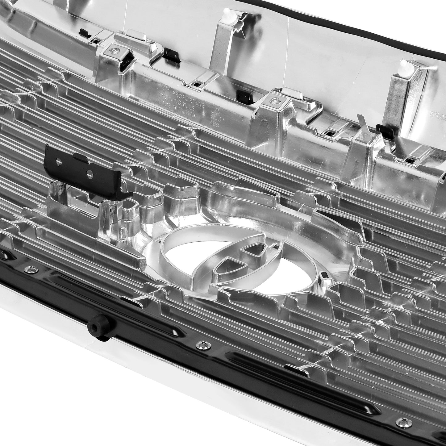 PARRILLA GRILLE - TY TUNDR '07-'13/ GRILLE ASS'Y 10-13/ CHROME/SATIN NICKEL/ (W/O ROCK W/O SPORT PKG)/ (LIMITED)