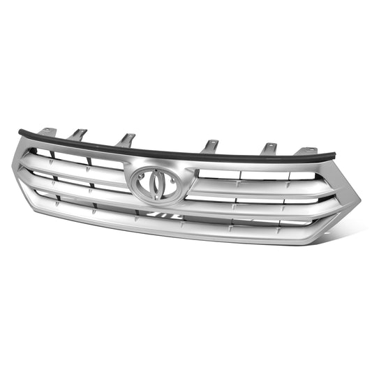 PARRILLA GRILLE - TY HILANDR '11-'13/ GRILLE ASS'Y/ PAINTED SILVER/BLACK//PARTS.NO,TO1200346//OEM NO,531010E020