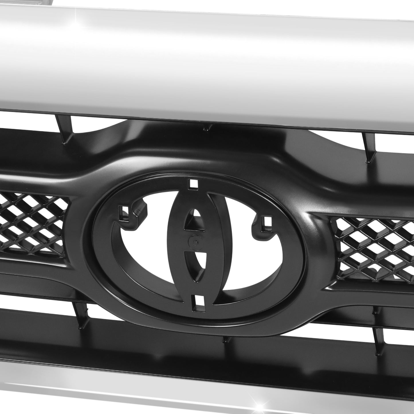 PARRILLA GRILLE - TY TACMA '12-'15/ GRILLE ASS'Y/ MAT-BLACK/ W/CHROME FRAME//PARTS.NO,TO1200351//OEM NO,5310004491
