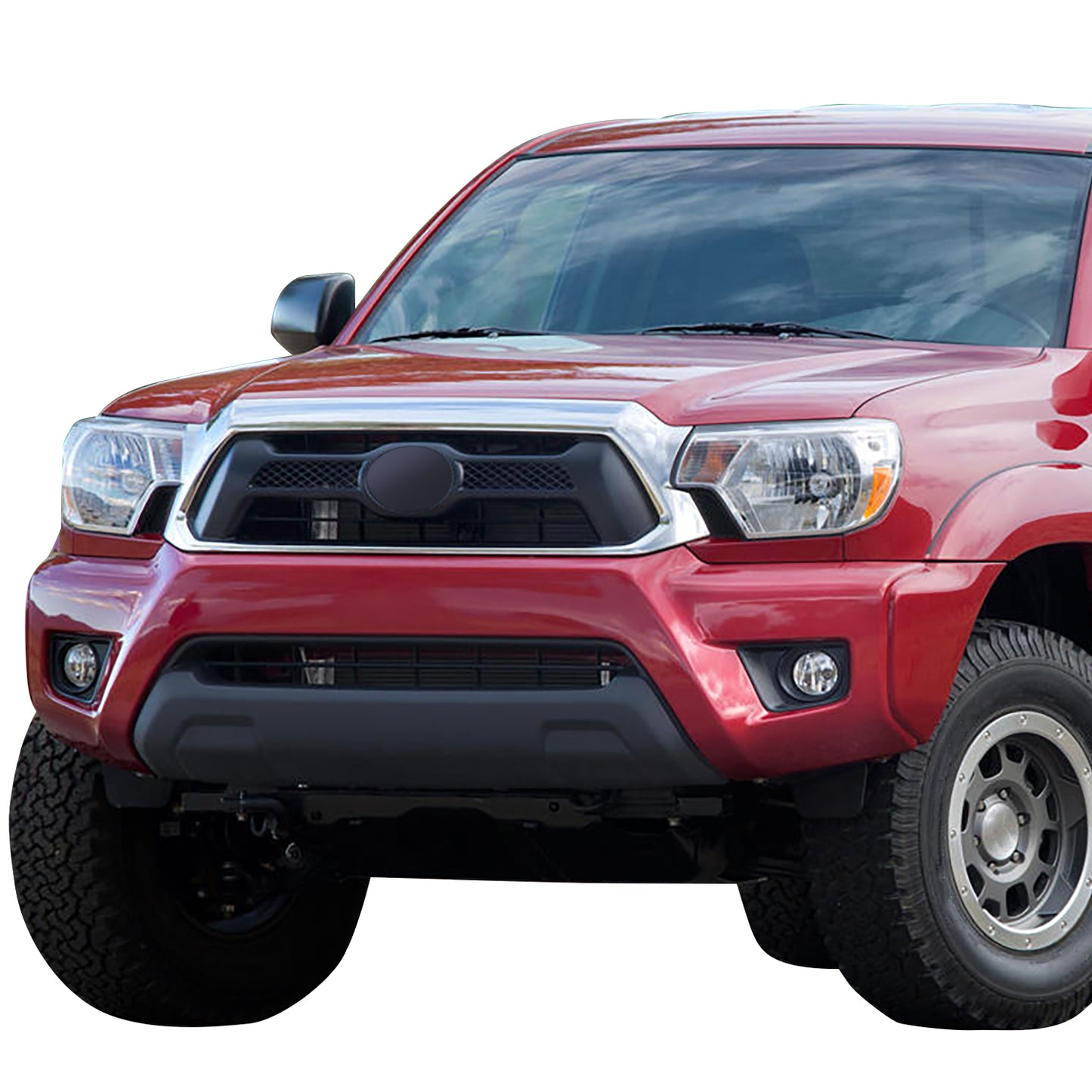 PARRILLA GRILLE - TY TACMA '12-'15/ GRILLE ASS'Y/ MAT-BLACK/ W/CHROME FRAME//PARTS.NO,TO1200351//OEM NO,5310004491