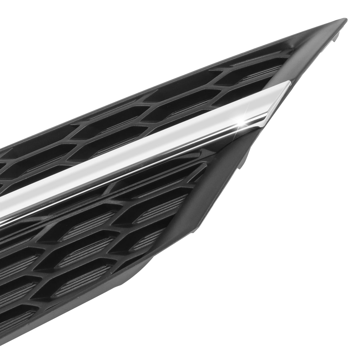 PARRILLA GRILLE - TY RV4 '13-'15/'16-'18/ GRILLE ASS'Y SIDE LH 13-15/ MAT-BLACK W/CHROME MOULDING//PARTS.NO,TO1200360//OEM NO,531060R010