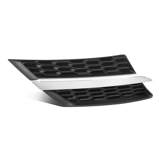 PARRILLA GRILLE - TY RV4 '13-'15/'16-'18/ GRILLE ASS'Y SIDE RH 13-15/ MAT-BLACK W/CHROME MOULDING//PARTS.NO,TO1200361//OEM NO,531050R010