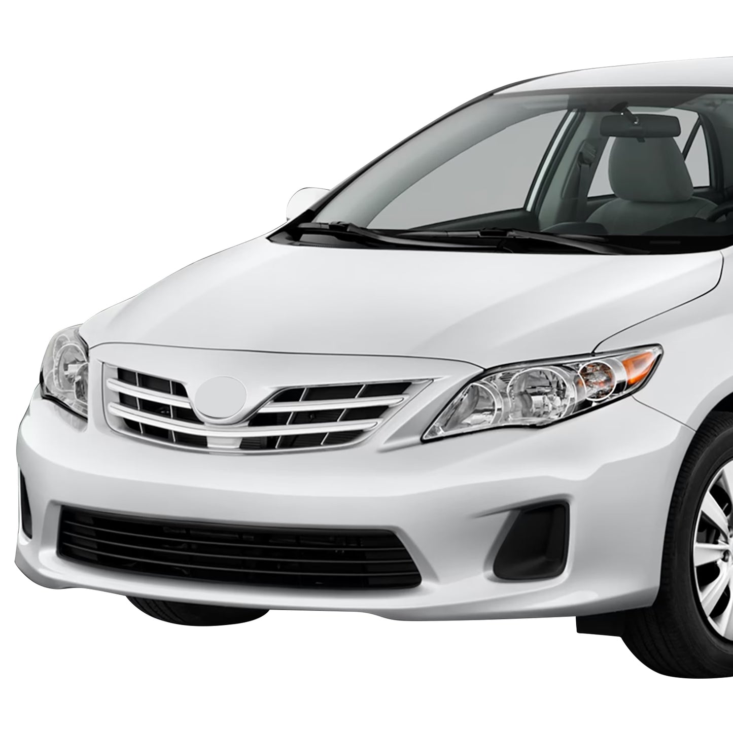 PARRILLA GRILLE - TY CORLA ALTIS '09-'13/ GRILLE ASS'Y 13-13/ CHROME/BLACK (LE)/ (USA BUILT)//PARTS.NO,TO1200362//OEM NO,5310002640C0