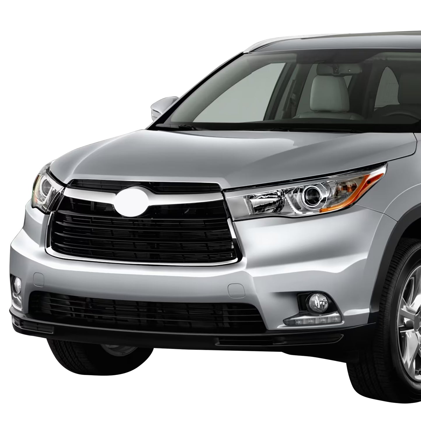 PARRILLA GRILLE - TY HILANDR '14-'16/'17-'19/ GRILLE ASS'Y 14-16/ PAINTED BLACK W/CHROME MLDG//PARTS.NO,TO1200371//OEM NO,531010E170