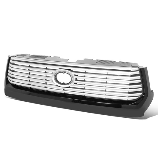 PARRILLA GRILLE - TY TUNDR 14-21/ GRILLE ASS'Y 14-17/ PAINTED SILVER GRAY/ W/BLACK MOULDING/ (PLATINUM)