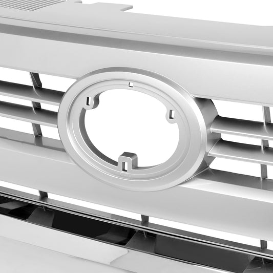 PARRILLA GRILLE - TY TUNDR 14-21/ GRILLE ASS'Y 14-17/ PAINTED SILVER GRAY/ W/CHROME MOULDING/ (PLATINUM/1794 EDITION)