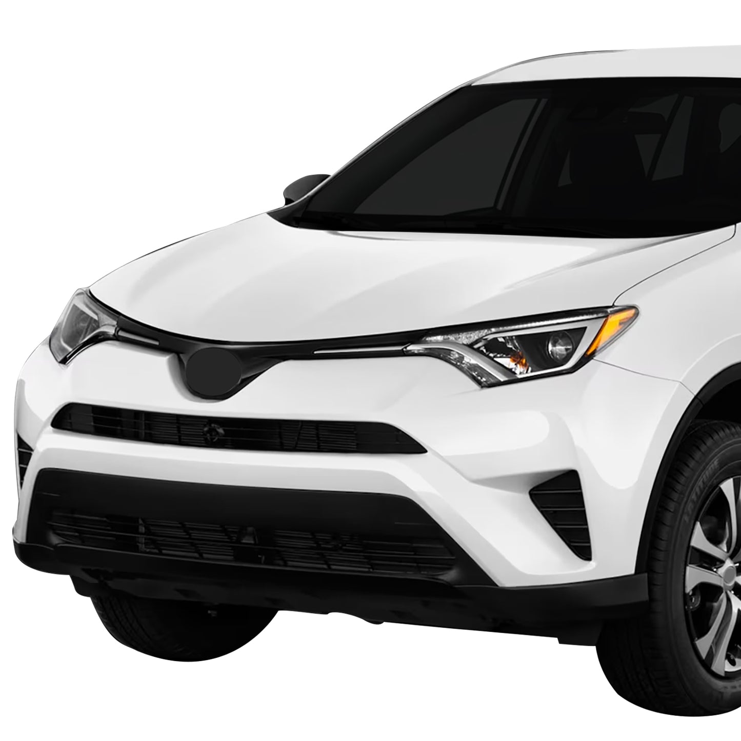 PARRILLA GRILLE - TY RV4 '13-'15/'16-'18/ GRILLE ASS'Y 16-18/ PAINTED BLACK/ W/CHROME MOULDING/ (LE|XLE|LIMITED)//PARTS.NO,TO1200406//OEM NO,531010R120