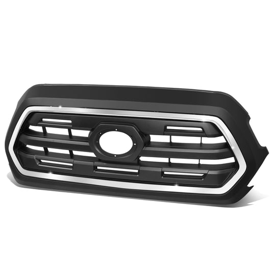 PARRILLA GRILLE - TY TACMA '16-'19/20-ON/ GRILLE ASS'Y 16-17/ FLAT BLACK/BLACK/ W/CHROME MOULDING/ (SR5)//PARTS.NO,TO1200408//OEM NO,5310004510C8