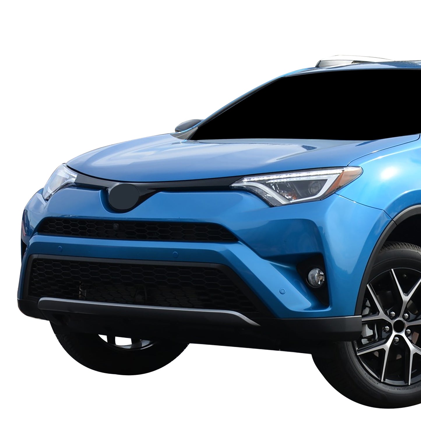 PARRILLA GRILLE - TY RV4 '13-'15/'16-'18/ GRILLE ASS'Y 16-18/ PAINTED BLACK (SE)//PARTS.NO,TO1200411//OEM NO,531010R130