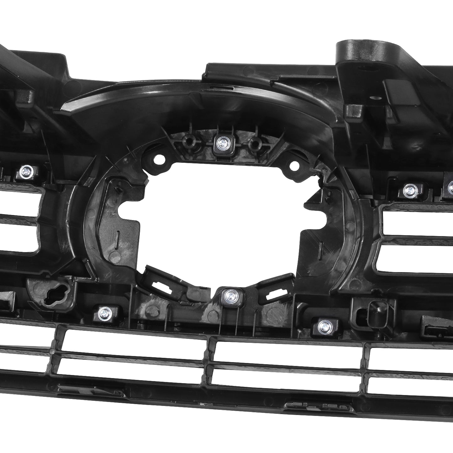 PARRILLA GRILLE - TY HILANDR '14-'16/'17-'19/ GRILLE ASS'Y 17-19/ MAT-BLACK/GRAY/ W/SILVER MLDG//PARTS.NO,TO1200425//OEM NO,531010E230