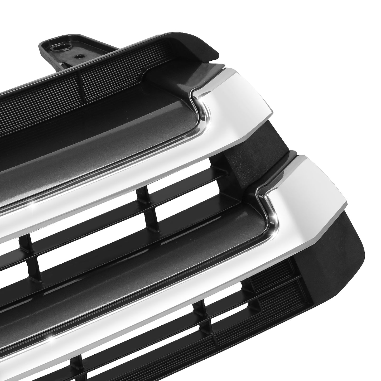 PARRILLA GRILLE - TY HILANDR '14-'16/'17-'19/ GRILLE ASS'Y 17-19/ MAT-BLACK/GRAY/ W/CHROME MOULDING//PARTS.NO,TO1200427//OEM NO,531010E240