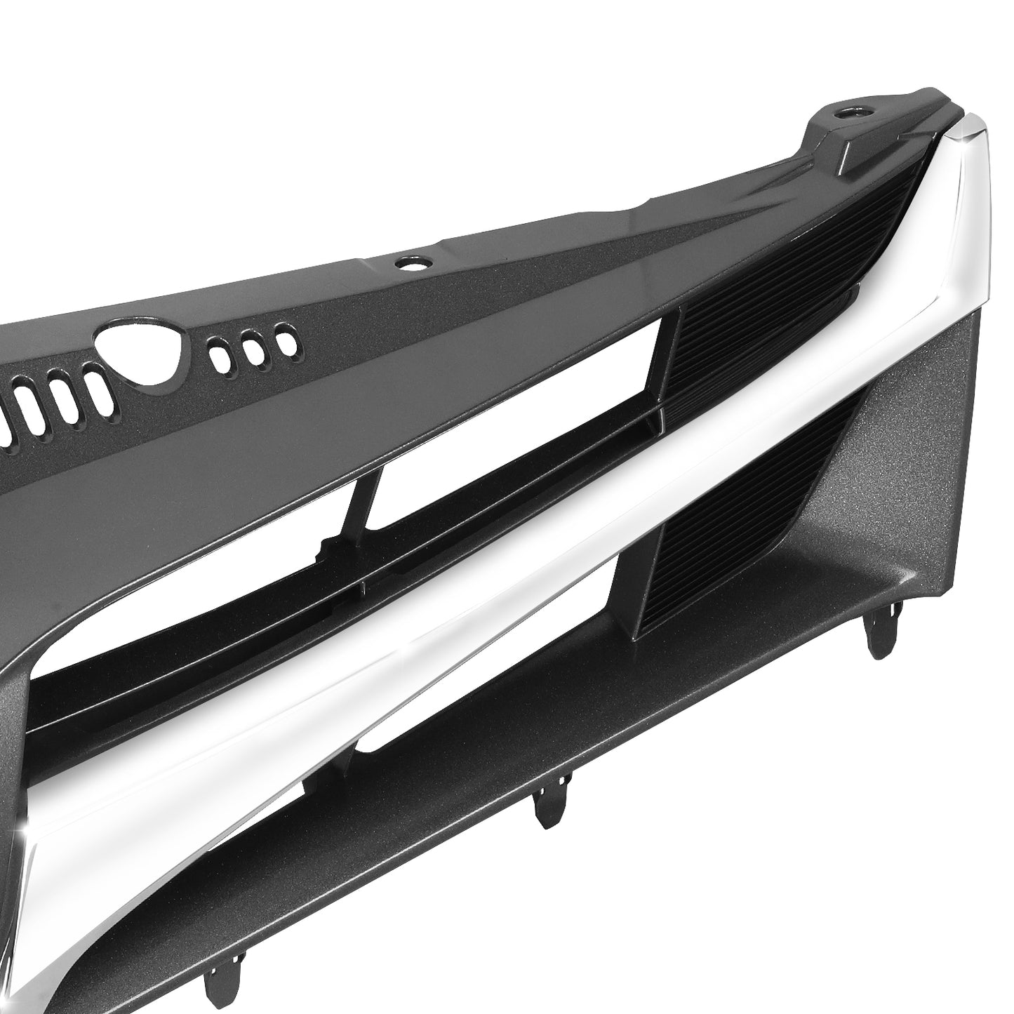 PARRILLA GRILLE - TY SIENA '11-'17/'18-'20/ GRILLE ASS'Y 18-20/ PAINTED GRAY W/CHROME MOULDING/ (XLE|LIMITED)//PARTS.NO,TO1200430//OEM NO,5310108170