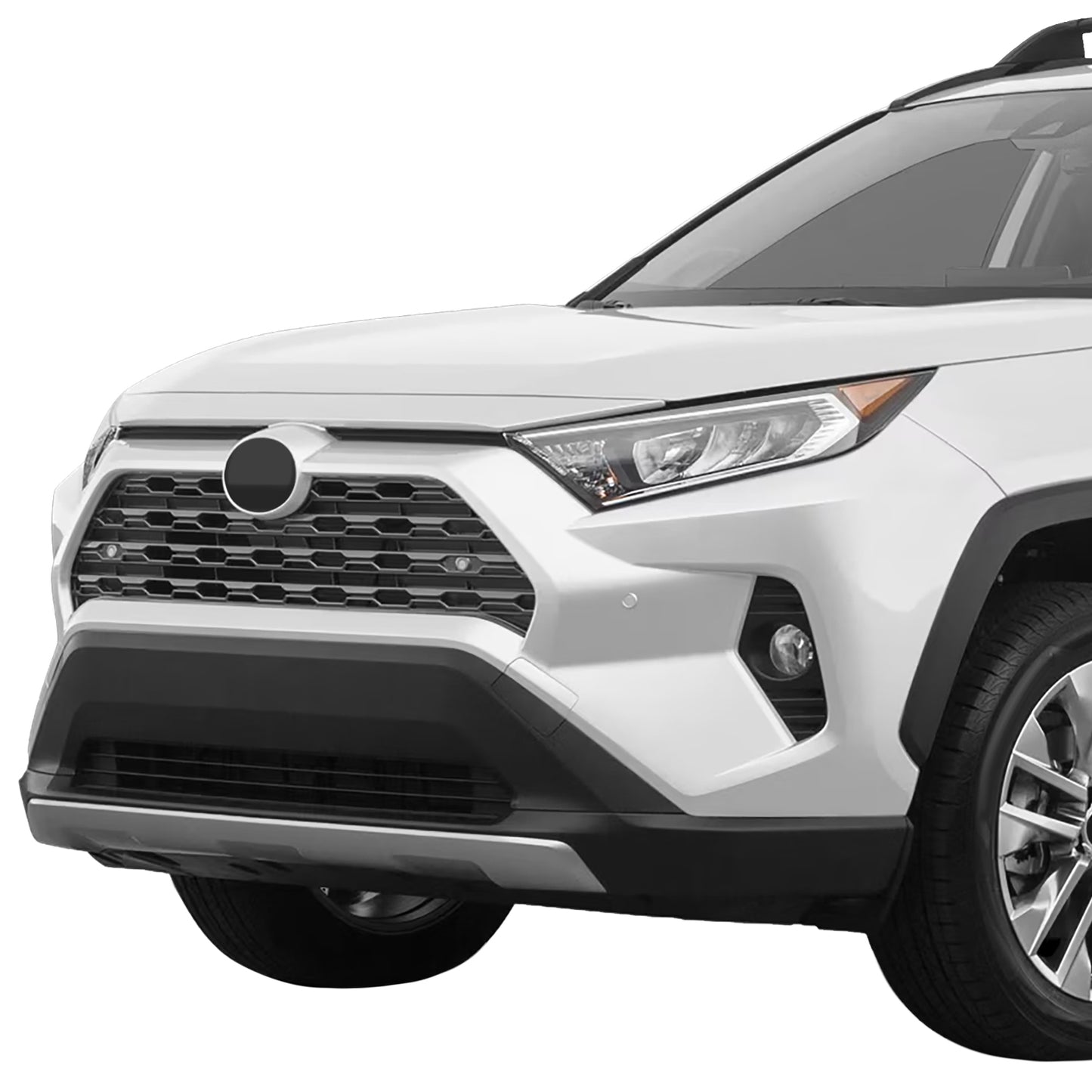 PARRILLA GRILLE - TY RV4 '19-ON/ GRILLE ASS'Y 19-21/ PAINTED SILVER/ W/O CAMERA W/2 SENSOR H./ (LIMITED)//PARTS.NO,TO1200440//OEM NO,531120R150