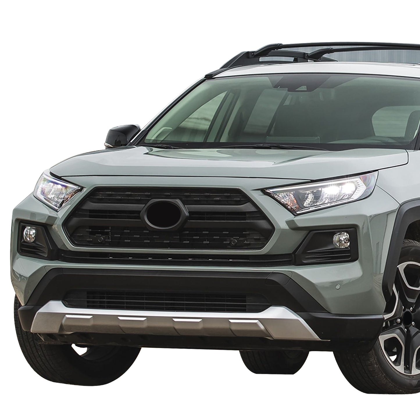 PARRILLA GRILLE - TY RV4 '19-ON/ GRILLE ASS'Y 19-21/ MAT-DARK GRAY/ W/O CAMERA W/2 SENSOR H./ (ADVENTURE|TRAIL|TRD)//PARTS.NO,TO1200446//OEM NO,531110R130