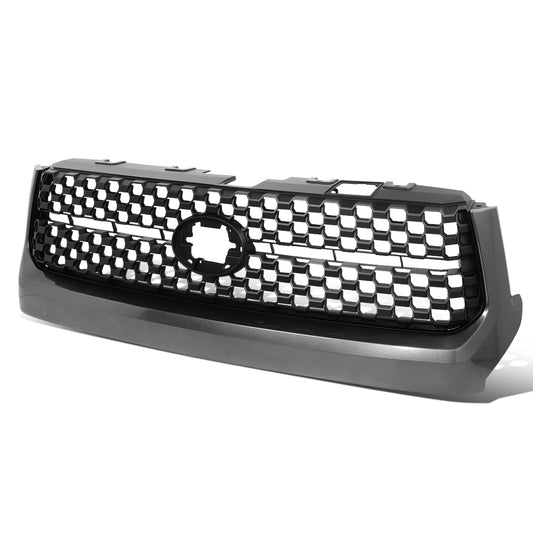 PARRILLA GRILLE - TY TUNDR 14-21/ GRILLE ASS'Y 18-21/ W/PAINTED BLACK/ W/GRAY FRAME/ W/O CHROME SURROUND
