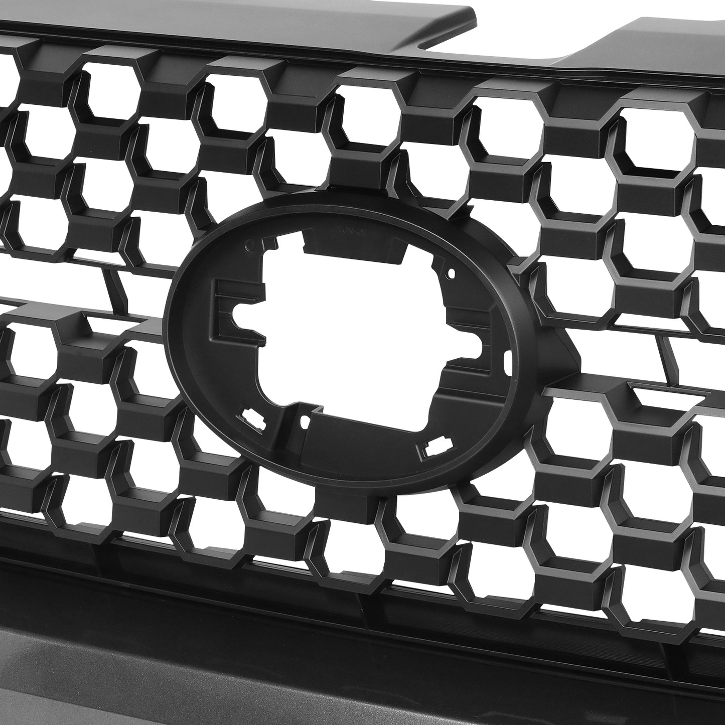 PARRILLA GRILLE - TY TUNDR 14-21/ GRILLE ASS'Y 18-21/ W/PAINTED BLACK/ W/GRAY FRAME/ W/O CHROME SURROUND