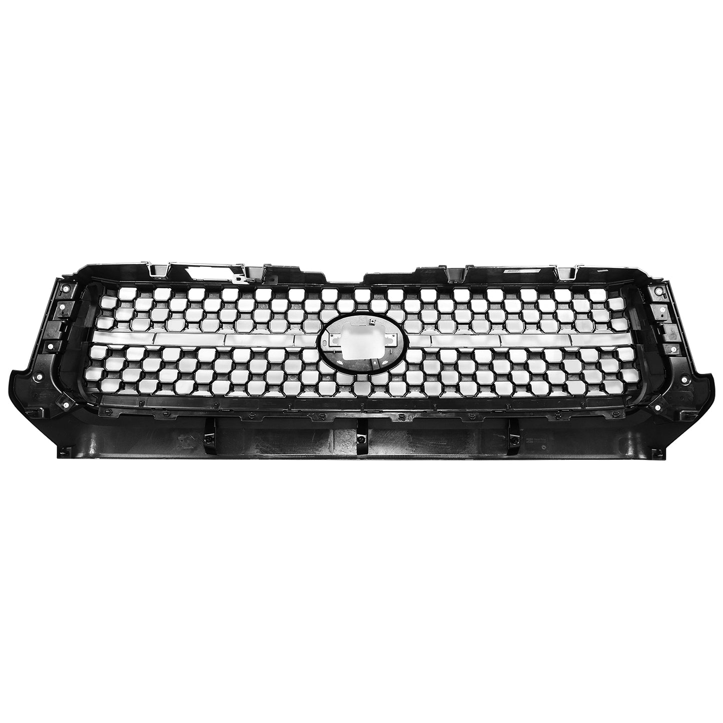 PARRILLA GRILLE - TY TUNDR 14-21/ GRILLE ASS'Y 18-21/ W/PAINTED BLACK/ W/GRAY FRAME/ W/O CHROME SURROUND
