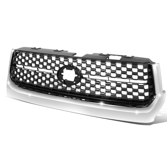 PARRILLA GRILLE - TY TUNDR 14-21/ GRILLE ASS'Y 18-21/ W/PAINTED GRAY/ W/CHROME FRAME/ W/CHROME SURROUND