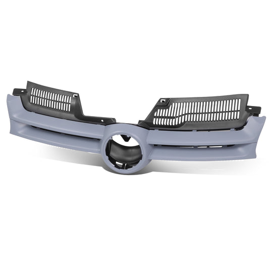 PARRILLA GRILLE - VG GOF 5(V)'04-08/RABBIT 06-09/ GRILLE ASS'Y 06-10/ W/PRIMED GRAY (RABBIT)//PARTS.NO,VW1200136//OEM NO,1K0853651AGRU