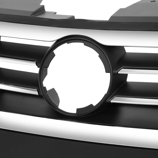 PARRILLA GRILLE - VG PASAT CC '09-'13/'14-'17/ GRILLE ASS'Y 09-13/ PRIMED BLACK/ W/CHROME MOULDING/ (W/O SENSOR H.)