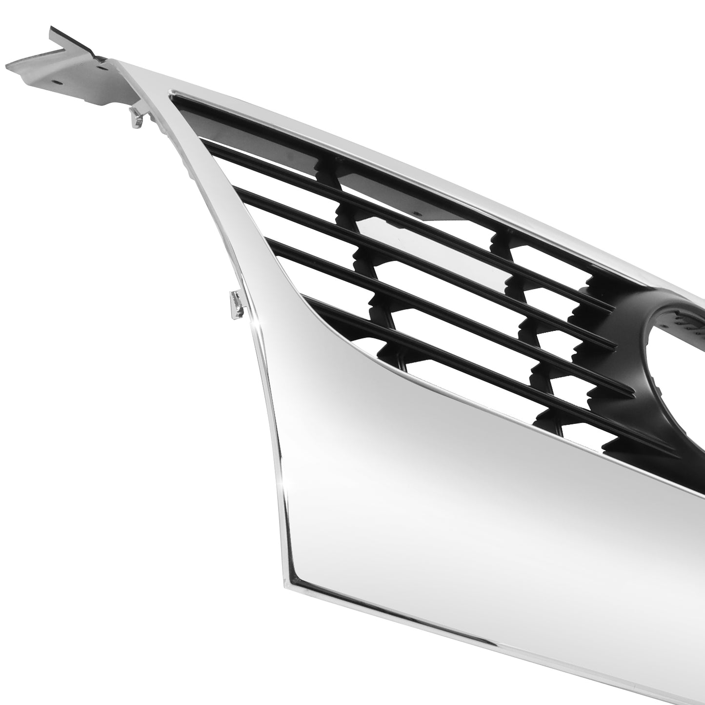 PARRILLA GRILLE - VG PASAT '05-'10/ GRILLE ASS'Y/ CHROME/BLACK/ W/O PARKING AID/ W/O SENEOR H.