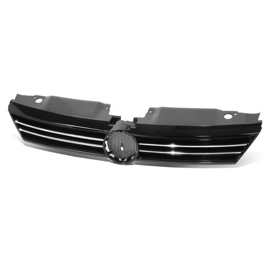 PARRILLA GRILLE - VG JETA '11-'18/ GRILLE ASS'Y 11-14/ CHROME/BLACK//PARTS.NO,VW1200149//OEM NO,5C6853651AZLL