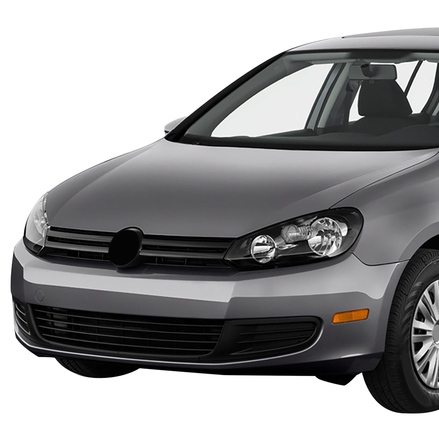 PARRILLA GRILLE - VG JETA '11-'18/ GRILLE ASS'Y 11-14/ MAT-DARK GRAY/ W/BLACK MOULDING (4D)//PARTS.NO,VW1200151//OEM NO,5C6853651QWA