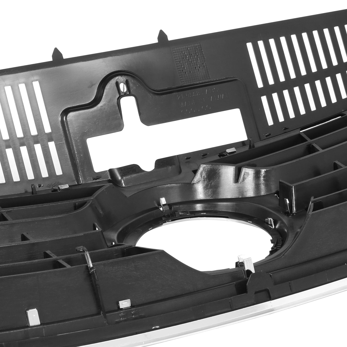 PARRILLA GRILLE - VG TIGAN '09-'11/'12-'17/ GRILLE ASS'Y 09-11/ MAT-BLACK W/CHROME MLDG