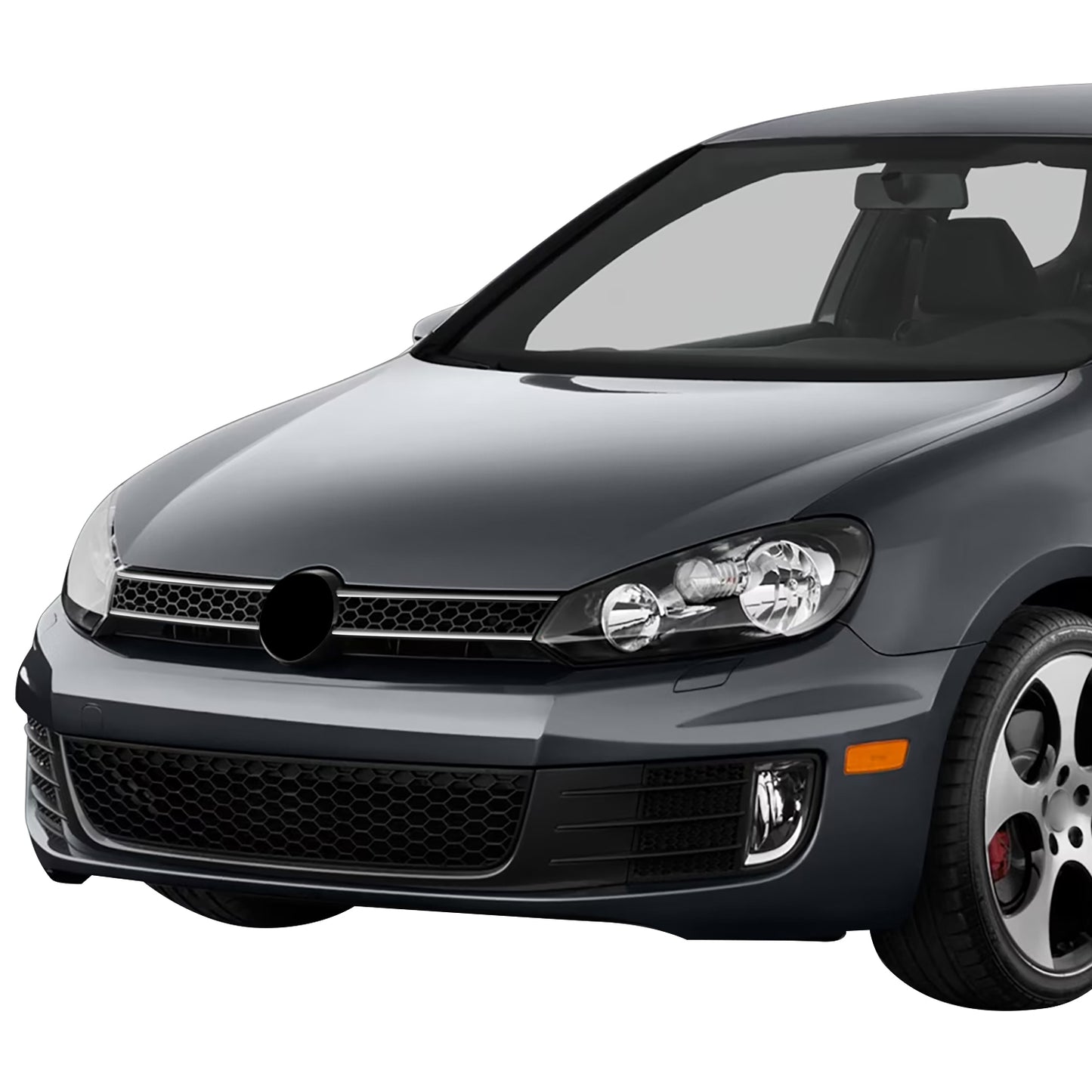 PARRILLA GRILLE - VG GOF 6 '09-'12/ GRILLE ASS'Y/ CHROME/BLACK (GTI)//PARTS.NO,VW1200159//OEM NO,5K0853651BGATL