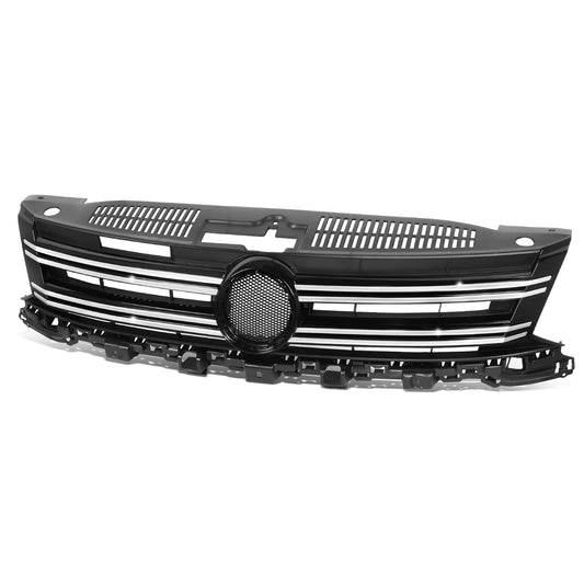 PARRILLA GRILLE - VG TIGAN '09-'11/'12-'17/ GRILLE ASS'Y 12-17/ MAT-BLACK W/CHROME MLDG//PARTS.NO,VW1200160//OEM NO,5N0853651J9B9