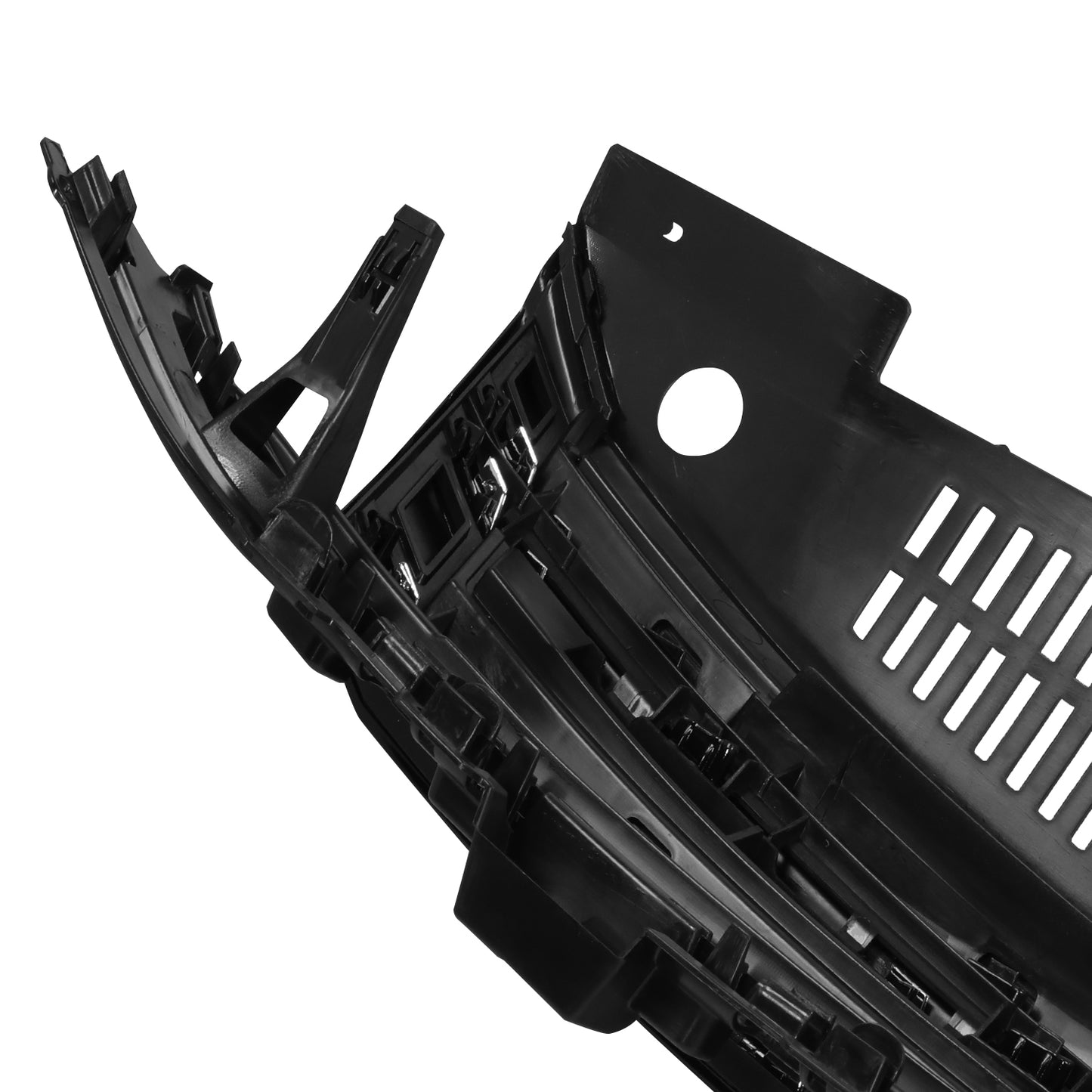 PARRILLA GRILLE - VG TIGAN '09-'11/'12-'17/ GRILLE ASS'Y 12-17/ MAT-BLACK W/CHROME MLDG//PARTS.NO,VW1200160//OEM NO,5N0853651J9B9
