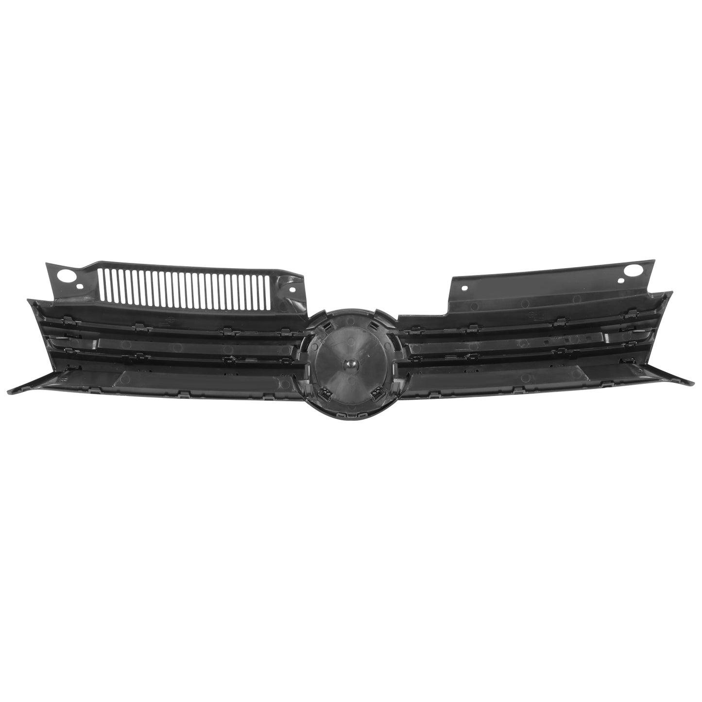 PARRILLA GRILLE - VG JETA '11-'18/ GRILLE ASS'Y 11-14/ MAT-BLACK W/CHROME MOULDING/ (WAGON) (SAME=GOLF)//PARTS.NO,VW1200164//OEM NO,1K9853651GZLL