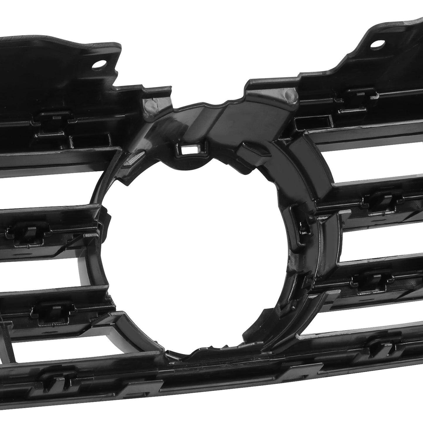 PARRILLA GRILLE - VG JETA '11-'18/ GRILLE ASS'Y 15-18/ MAT-BLACK W/CHROME MLDG//PARTS.NO,VW1200165//OEM NO,5C6853651AJZLL