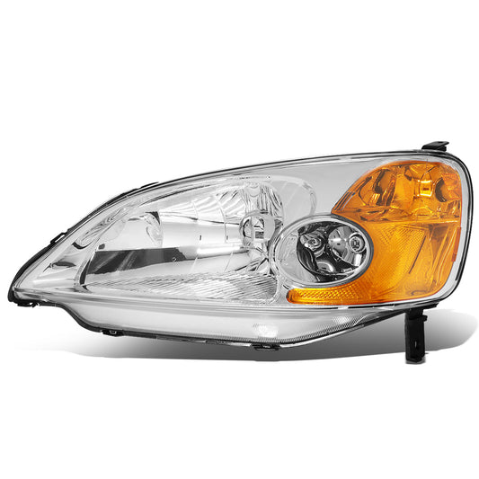 FAROS OE STYLE - 01-03 HONDA CIVIC NON SI - H4 HEADLIGHT / 7443 SIGNAL - LEFT