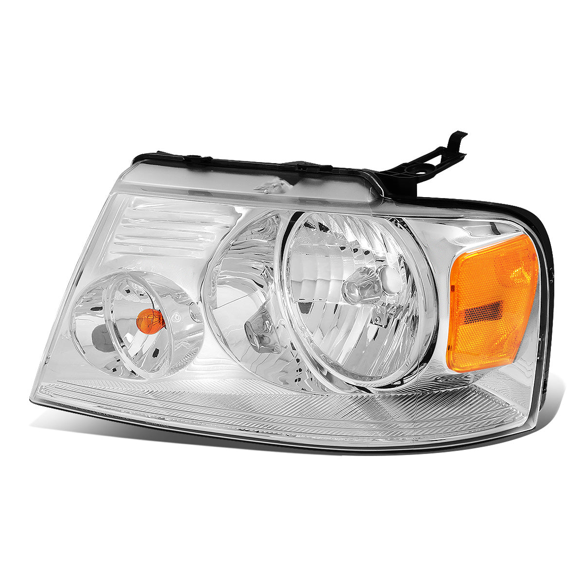 FAROS OE STYLE - 04-08 FORD F-150 / 06-08 LINCOLN MARK LT - 9007 HEADLIGHT / 3157A PARKING - CHROME HOUSING - LEFT