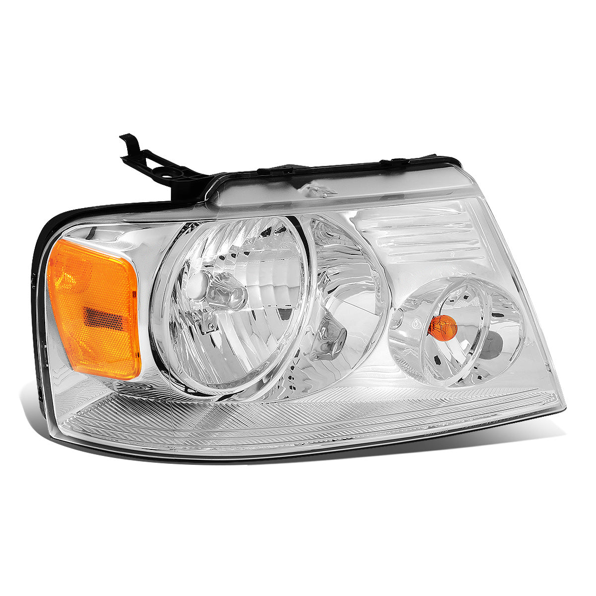 FAROS OE STYLE - 04-08 FORD F-150 / 06-08 LINCOLN MARK LT - 9007 HEADLIGHT / 3157A PARKING - CHROME HOUSING - RIGHT