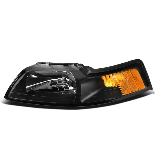 FAROS OE STYLE - 99-04 FORD MUSTANG - 9007 HEADLIGHT / 3157A PARKING - BLACK HOUSING - LEFT