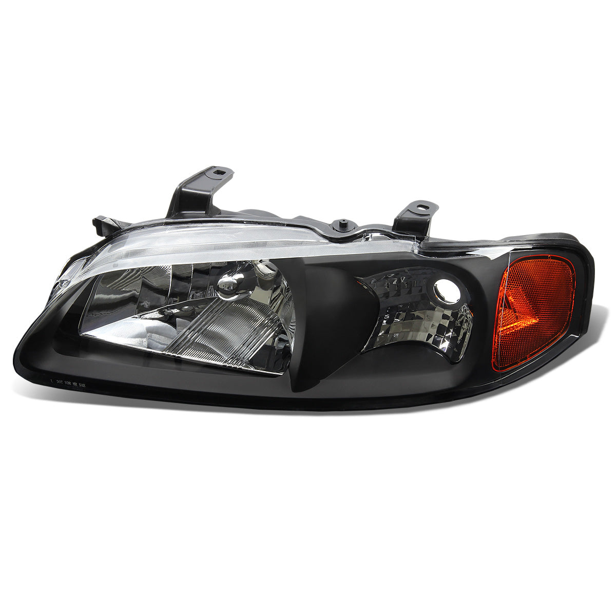 FAROS OE STYLE - 00-03 NISSAN SENTRA (B15 PRE-FACELIFT MODELS ONLY) - USES 9007 HIGH/LOW BEAM BULBS - BLACK HOUSING - LEFT