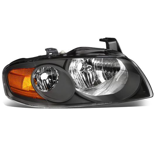 FAROS OE STYLE - 04-06 NISSAN SENTRA - USES H13 HIGH/LOW BEAM BULBS - BLACK HOUSING - LEFT