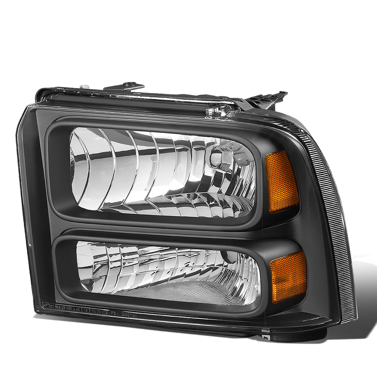 FAROS OE STYLE - 05-07 FORD F-250, F-350, F-450, F-550 SUPER DUTY - H13 HEADLIGHT / 3157A PARKING - BLACK HOUSING - LEFT