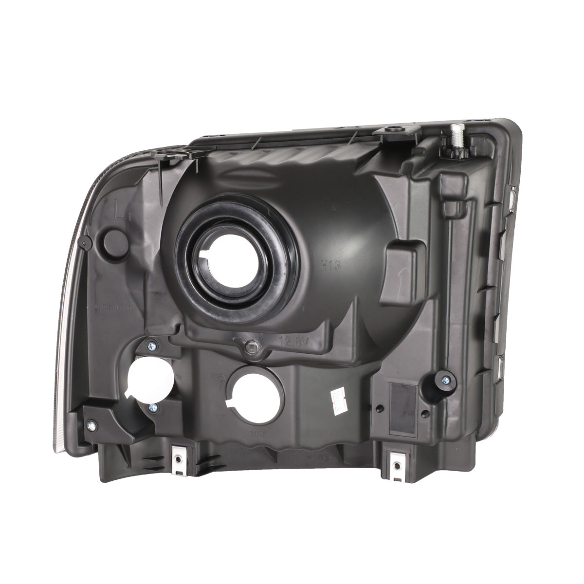 FAROS OE STYLE - 05-07 FORD F-250, F-350, F-450, F-550 SUPER DUTY - H13 HEADLIGHT / 3157A PARKING - BLACK HOUSING - LEFT