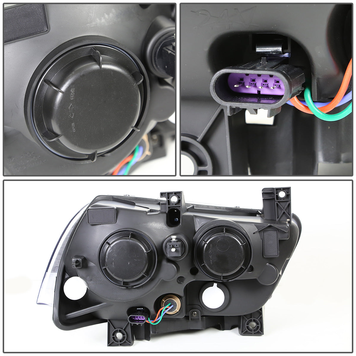 FAROS OE STYLE - 11-14 DODGE CHARGER - W/ HALOGEN HEADLAMPS - H11 LOW BEAM / 9005 HIGH BEAM - LEFT