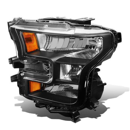 FAROS OE STYLE - 15-17 FORD F-150 - ONLY FITS MODELS W/ COMPOSITE HEADLIGHTS - H11 LOW BEAM / 9005 HIGH BEAM - BLACK HOUSING - LEFT