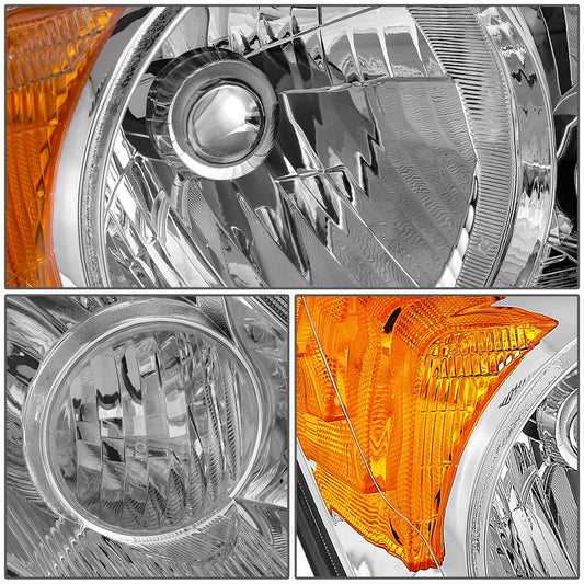 FAROS OE STYLE - 07-11 HONDA CR-V - 9003 HIGH / LOW BEAM / 168 MARKER / 7440NA TURN SIGNAL - CHROME HOUSING - RIGHT